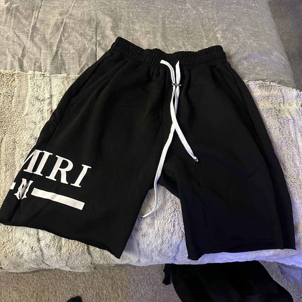 Amiri MA Bar Logo Shorts